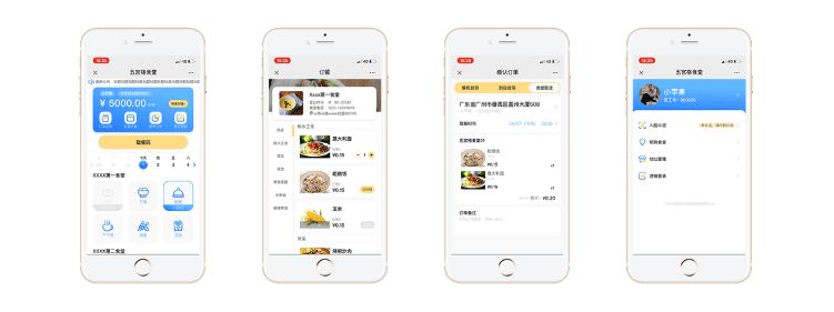 智慧食堂自助點餐系統